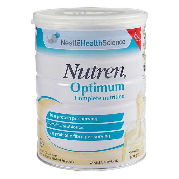 Sản Phẩm Dinh Dưỡng Nestle Nutren Optimum (800g)