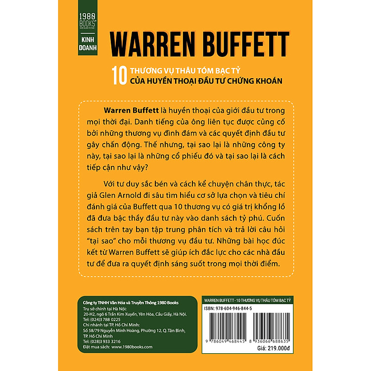 Warren Buffett - 10 Thương Vụ Bạc Tỷ - Ảnh 3
