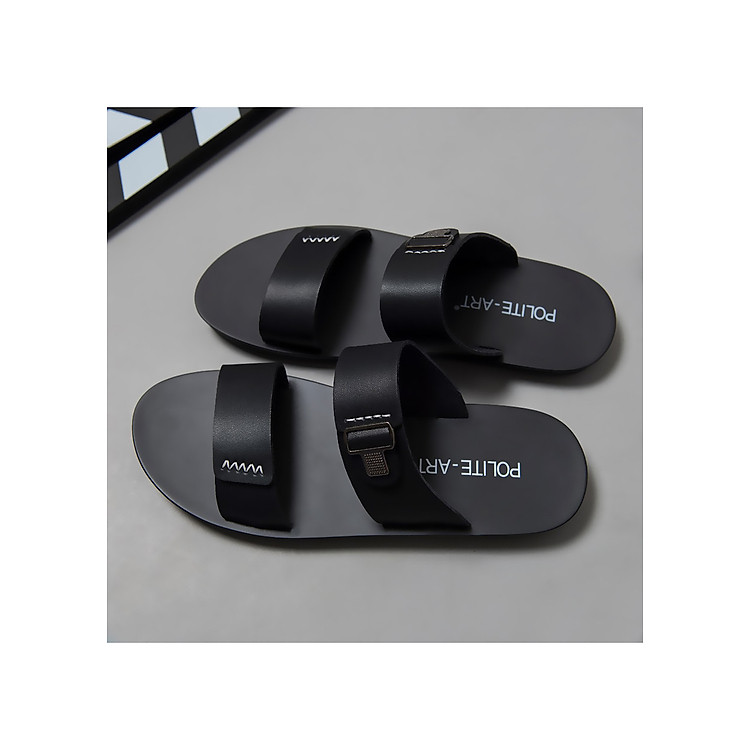 Dép Da Nam D27 - Dép Lê Nam Quai Ngang, Quai Chéo Cực Đẹp Cho Mùa Hè