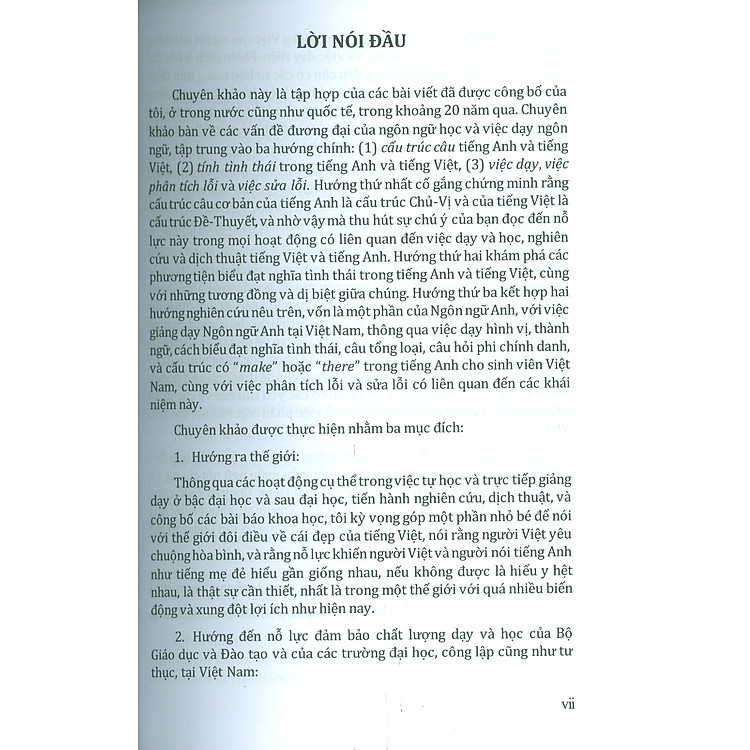 Đối Chiếu Anh - Việt Mấy Vấn Đề Về Cú Pháp, Ngữ Nghĩa Và Ngữ Dụng - Ảnh 2