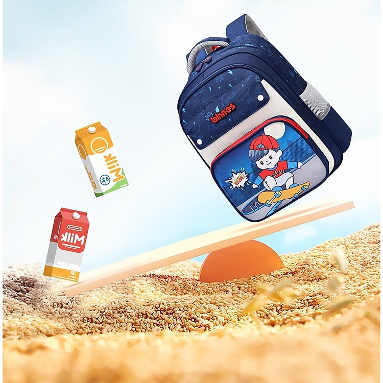 Balo học sinh BINBES BNS-5019 (Màu hồng) - Ảnh 6