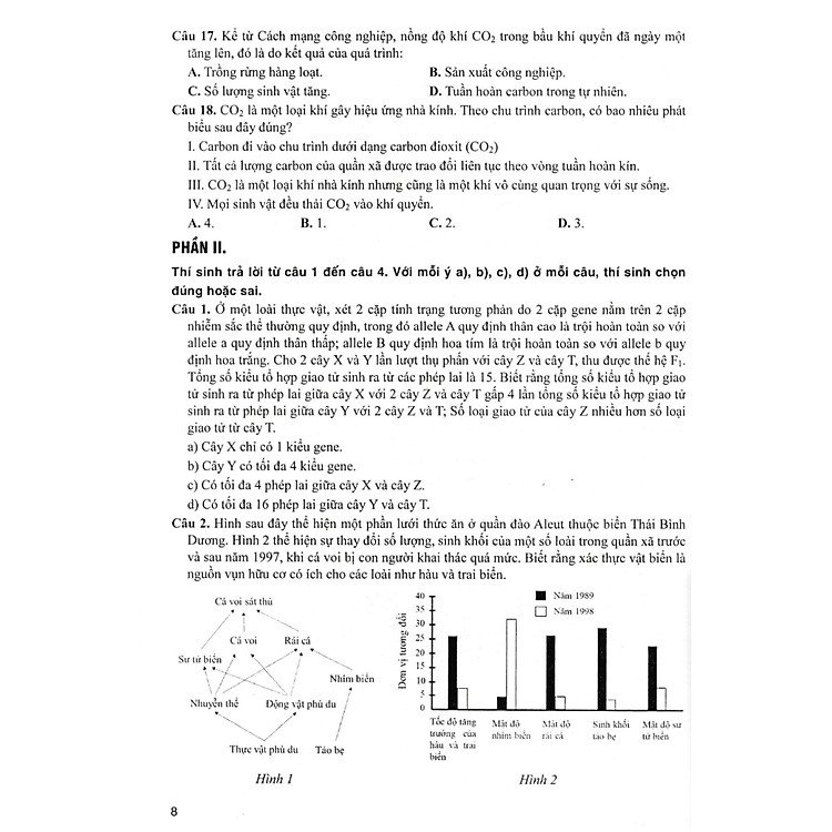 Bộ Đề Sinh Học - Đầy Đủ Các Dạng Trắc Nghiệm Theo Cấu Trúc Đề Thi Năm 2025 - Ảnh 5