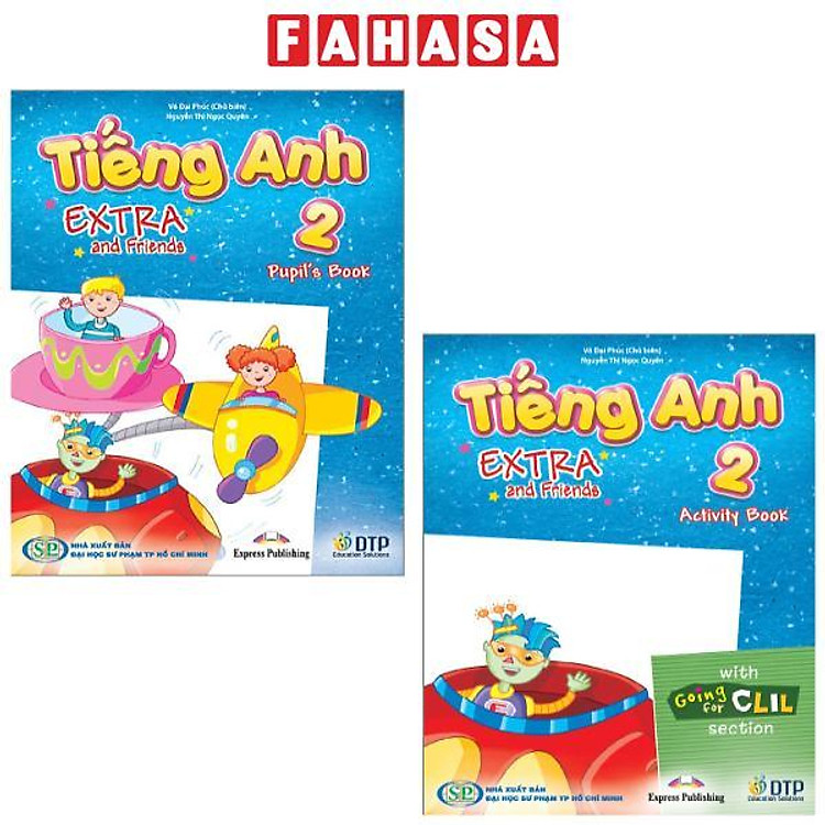 Tiếng Anh 2 Extra And Friends – Pupil’s Book + Activity Book
