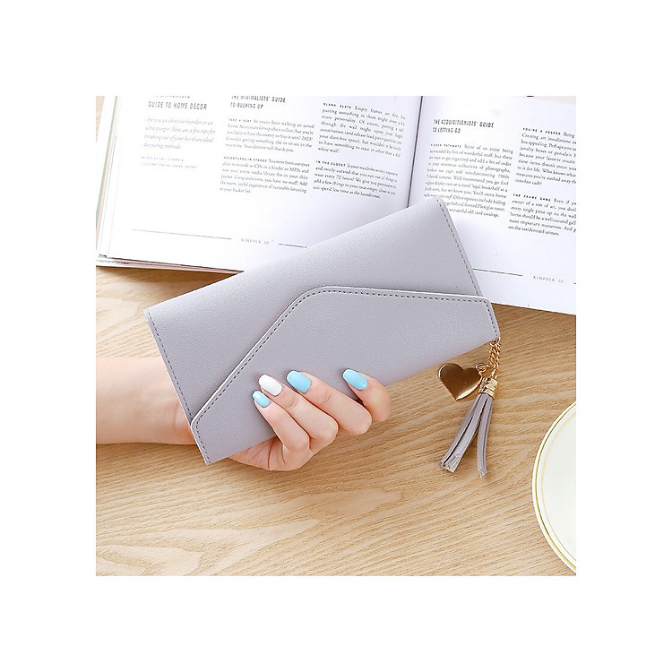 Ví dài nữ đựng tiền cầm tay mini hatani nhỏ xinh VN11