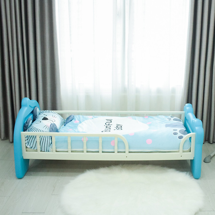Giường nhựa 78x140cm cho bé, thiết kế đẹp, bắt mắt, sử dụng tiện lợi