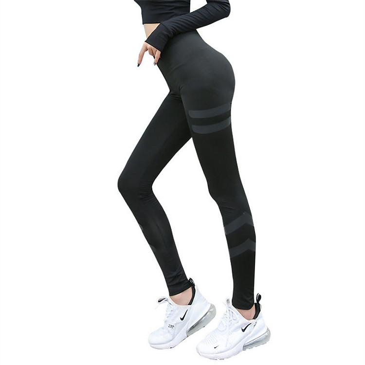 Quần tập gym lưng cao siêu co giãn vnsr01