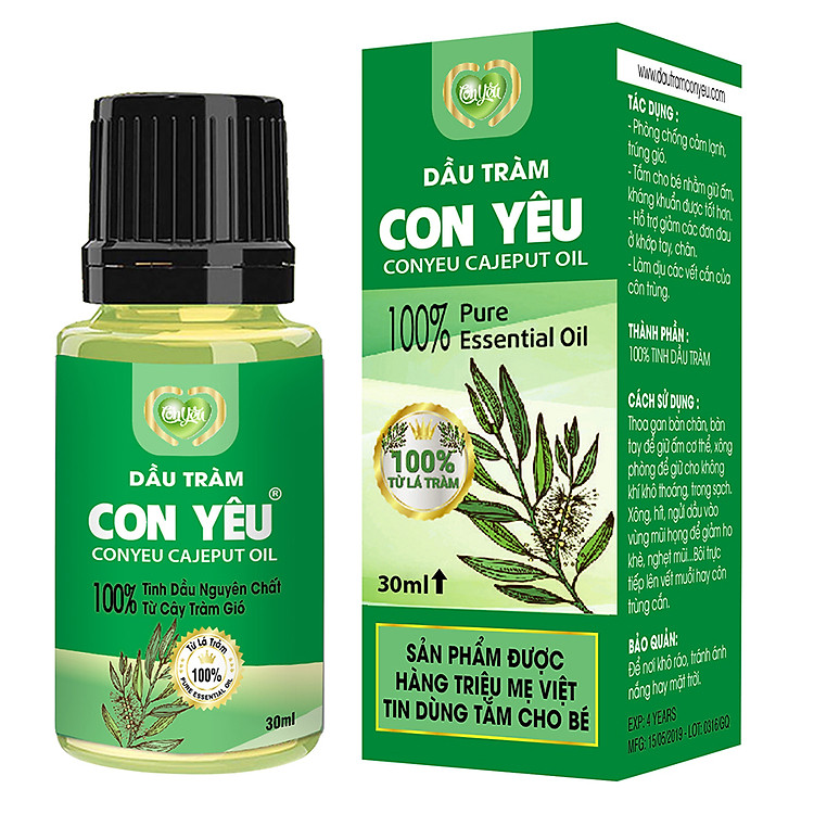 Dầu Tràm Con Yêu Cy30 (30ml)