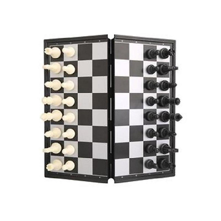 Bàn Cờ Vua Nam Châm Mini 14x13cm Siêu Nhỏ Gọn