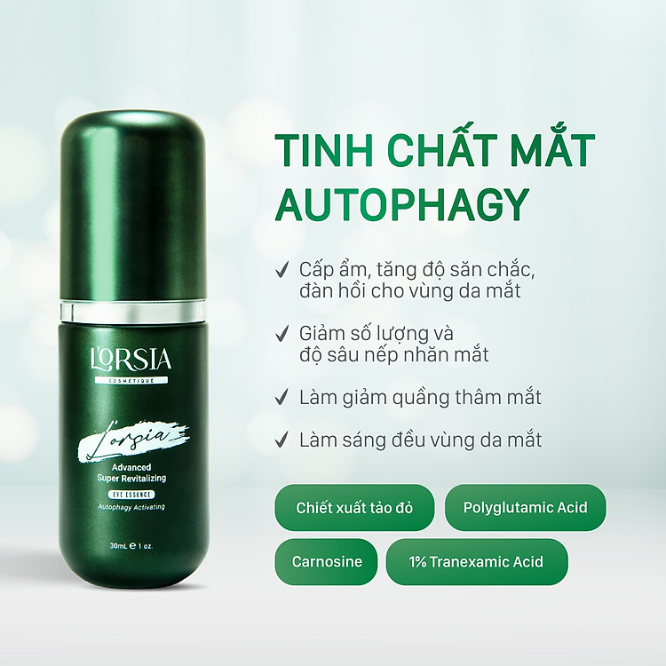 Tinh Chất L’orsia Autophagy Giảm Nếp Nhăn Vùng Mắt 30ml