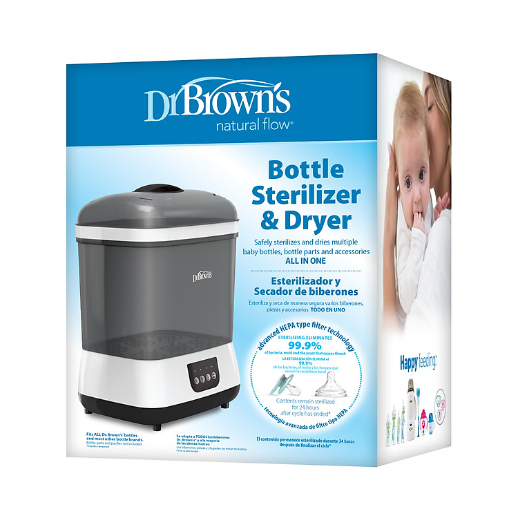 Máy tiệt trùng bình sữa Dr.Brown’s Chính hãng Giá tốt - Hình ảnh 4