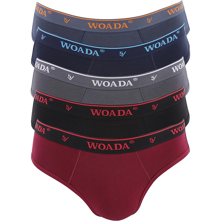 Bộ 5 Quần Lót Nam Woada Bief 19 - Màu Ngẫu Nhiên