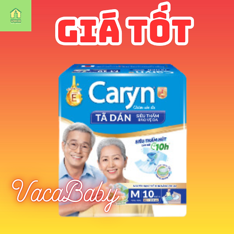 Tham Khảo tại ConCung: Tã Dán Người Già Caryn M10 , nhận ngay nhiều Ưu đãi