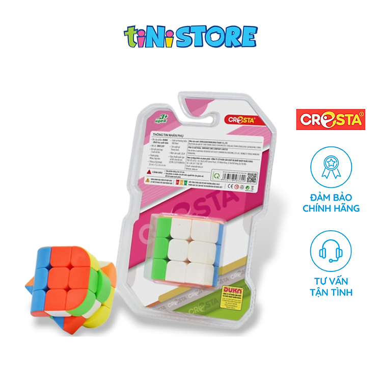 Đồ Chơi Rubic Khối Trụ Cresta DK81297 Chính hãng Giá tốt - Hình ảnh 3