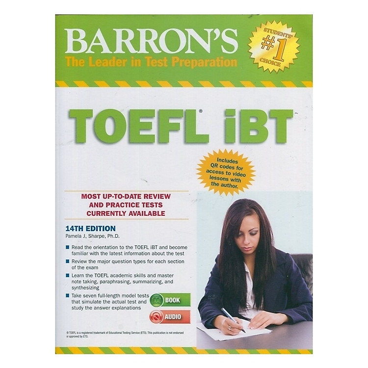 Barron'S Toefl Ibt With Audio Compact Discs 14 Ed
