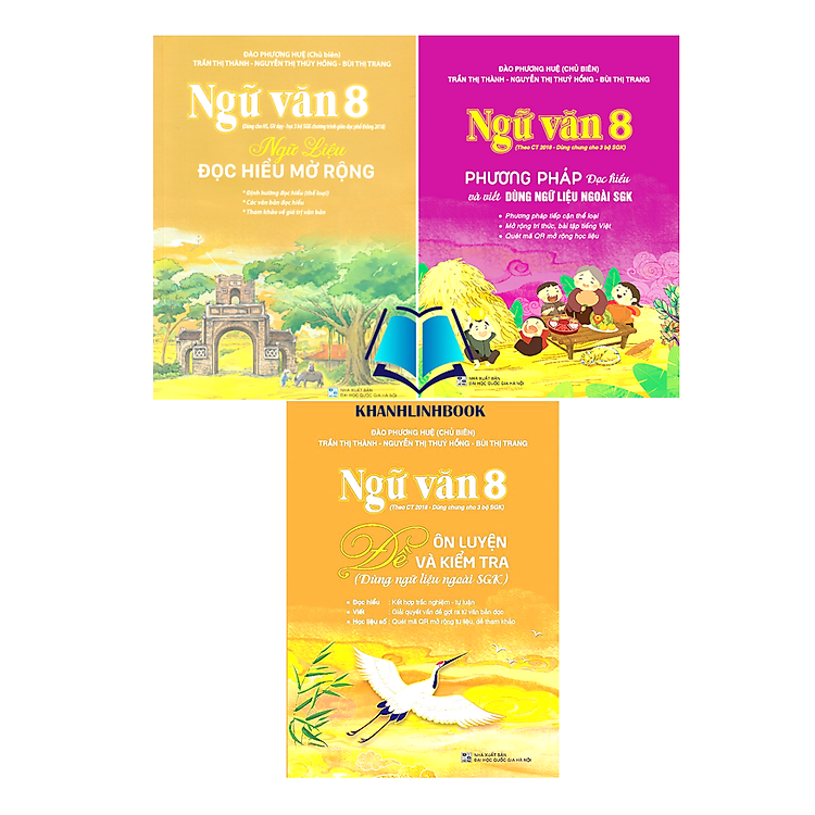 Sách - Combo Ngữ Văn 8 Đề Ôn Luyện Và Kiểm Tra - Phương Pháp Đọc Hiểu Và Viết - Đề ôn luyện và kiểm tra