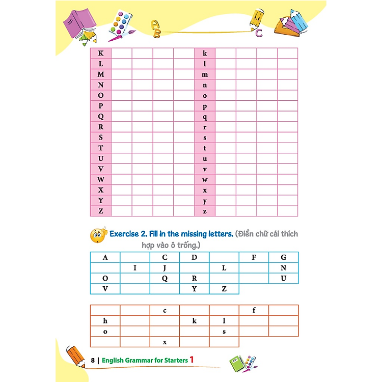 English Grammar for Starters 1 (có đáp án) - Ảnh 4