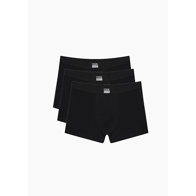 Combo 3 Quần Lót Boxer Vải Sợi Modal (Gỗ Sồi) thương hiệu Coolmate
