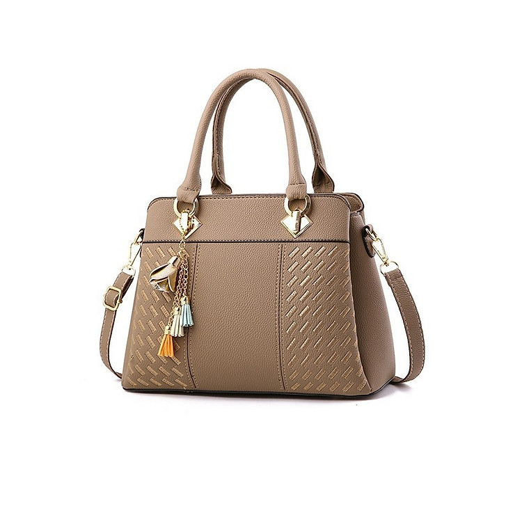 Túi xách tay nữ da sần công sở đẹp mẫu 2019