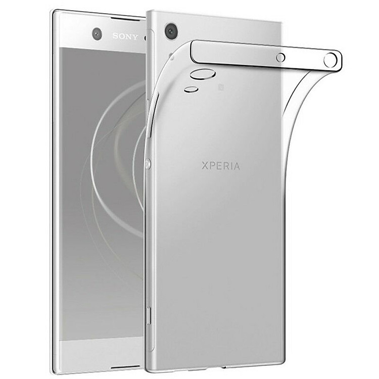 Ốp lưng silicon dẻo trong suốt loại A cao cấp cho Sony Xperia XA1