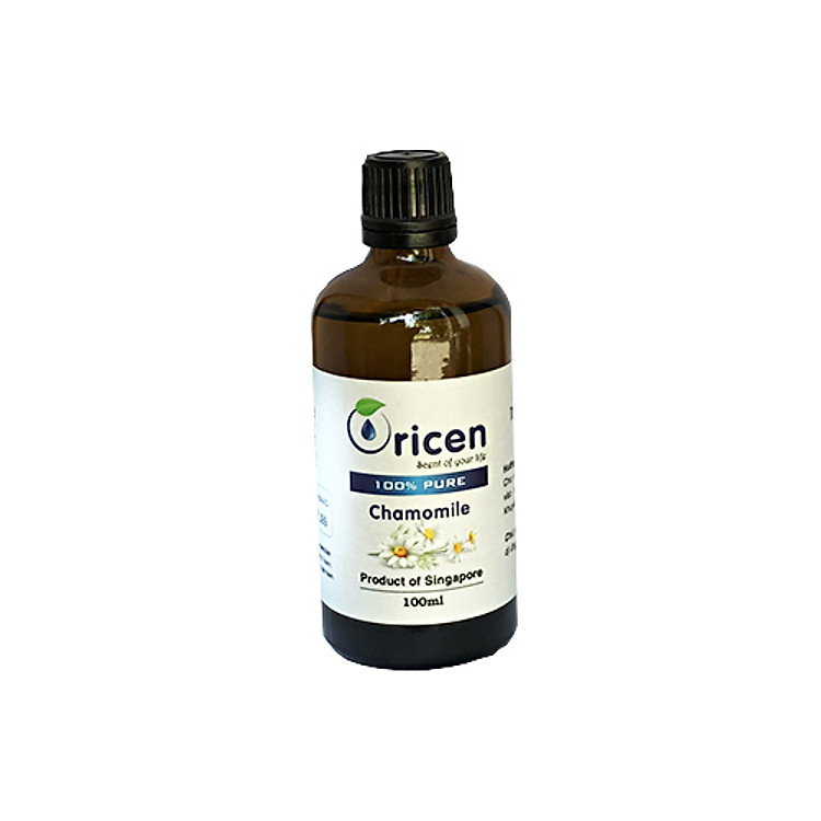 Tinh dầu Cúc La Mã (Chamomile) Oricen 100ml - Giúp kháng khuẩn, giảm căng thẳng và giảm stress