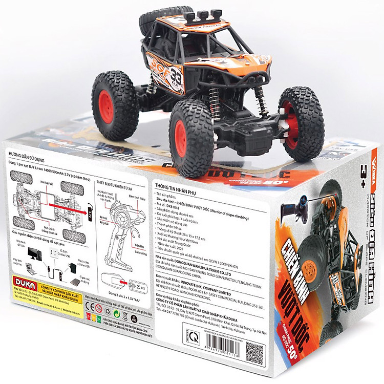 Mua Đồ Chơi Siêu Xe Địa Hình Winka DK81042 Chính hãng Ưu đãi - Hình ảnh 3