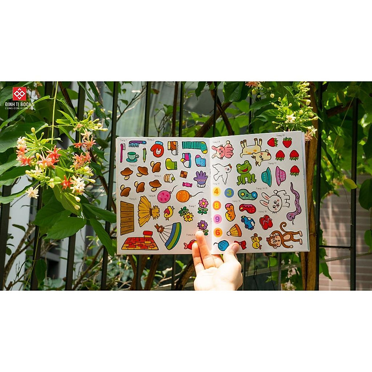 Hình Dán Thú Vị, Rèn Trí Thông Minh (Trọn Bộ 10 Tập) - Ảnh 4