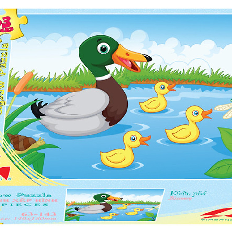 Mua Tranh xếp hình Tia Sáng 63 mảnh Chính hãng Ưu đãi - Hình ảnh 2