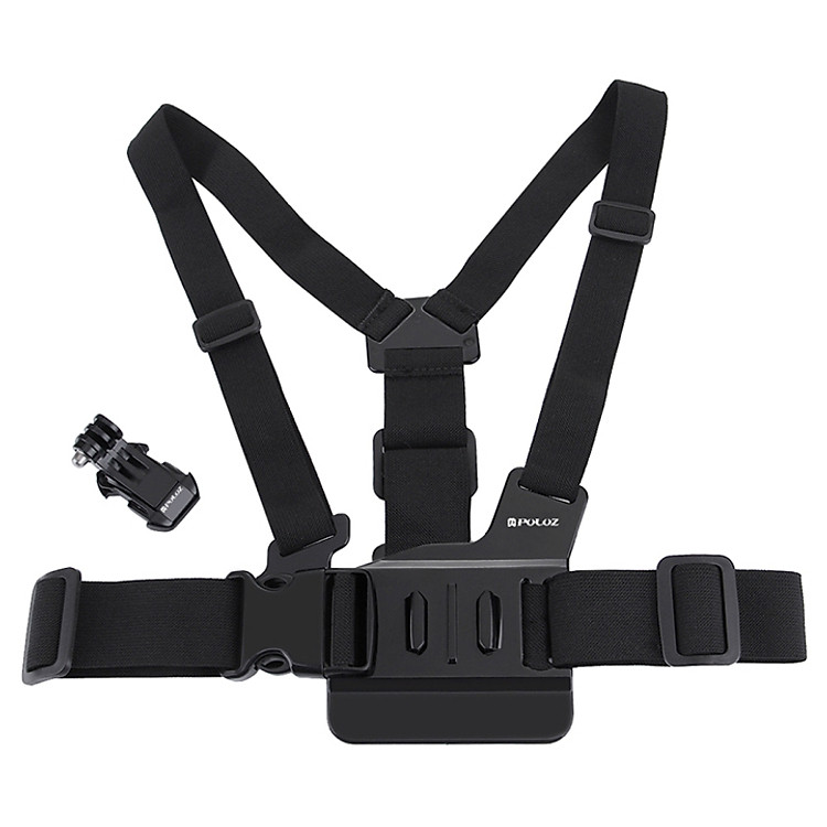 Puluz Dây đeo ngực GoPro Hero - Jhook mount - Vít vặn - Hàng chính hãng