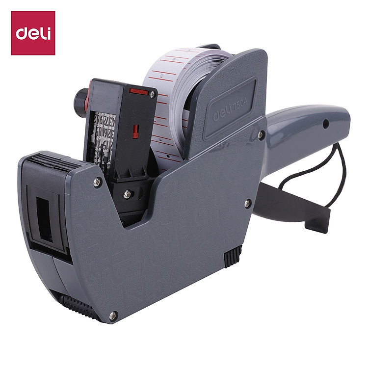 Máy bắn giá 8 số Deli E7504 (1 chiếc)