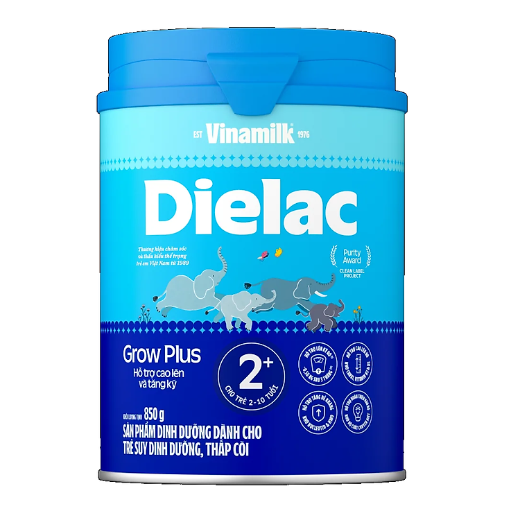 Tham Khảo tại ConCung: Sữa Bột Vinamilk GrowPlus 2+ 850g , nhận ngay nhiều Ưu đãi