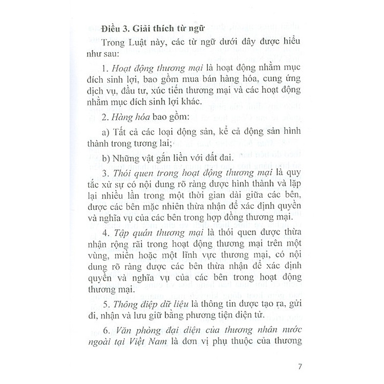 Luật Thương Mại (Sửa Đổi Năm 2017, 2019) - Ảnh 4
