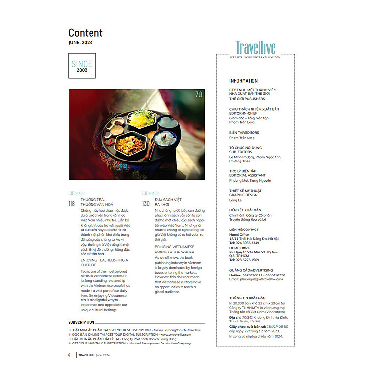 ẤN PHẨM TRAVELLIVE THÁNG 6/2024 - Ảnh 5