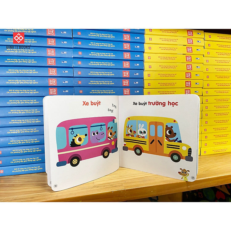 200 Từ Vựng Mẹ Cùng Con Học Nói - Các Phương Tiện Giao Thông Ngộ Nghĩnh - Ảnh 4