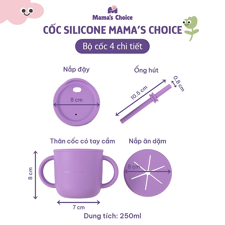 Mua Cốc Tập Uống Mama's Choice 2023 Chính hãng Giá rẻ - Hình ảnh 2
