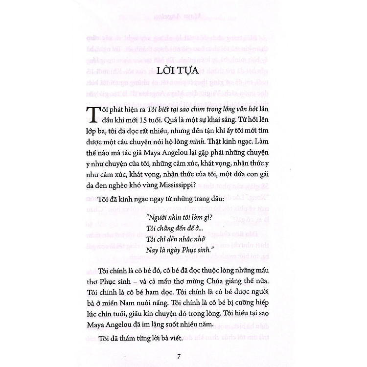 Tôi Biết Tại Sao Chim Trong Lồng Vẫn Hót (Tái Bản 2023) - Ảnh 7