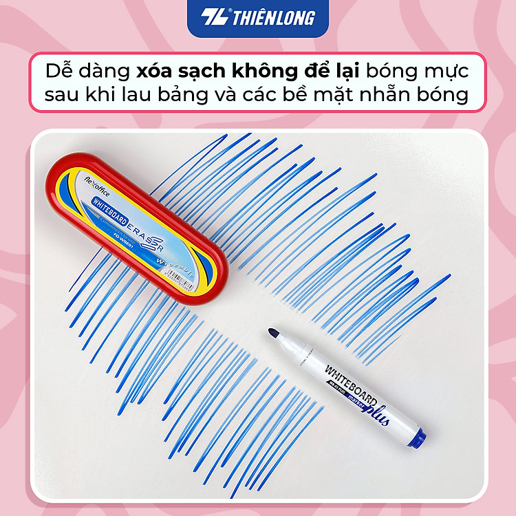 Bút Lông Bảng Thiên Long WB-03 Plus - Đỏ - Ảnh 5