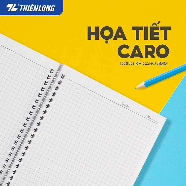 Sổ lò xo B5 Thiên Long MB-018 (màu ngẫu nhiên) - Ảnh 3