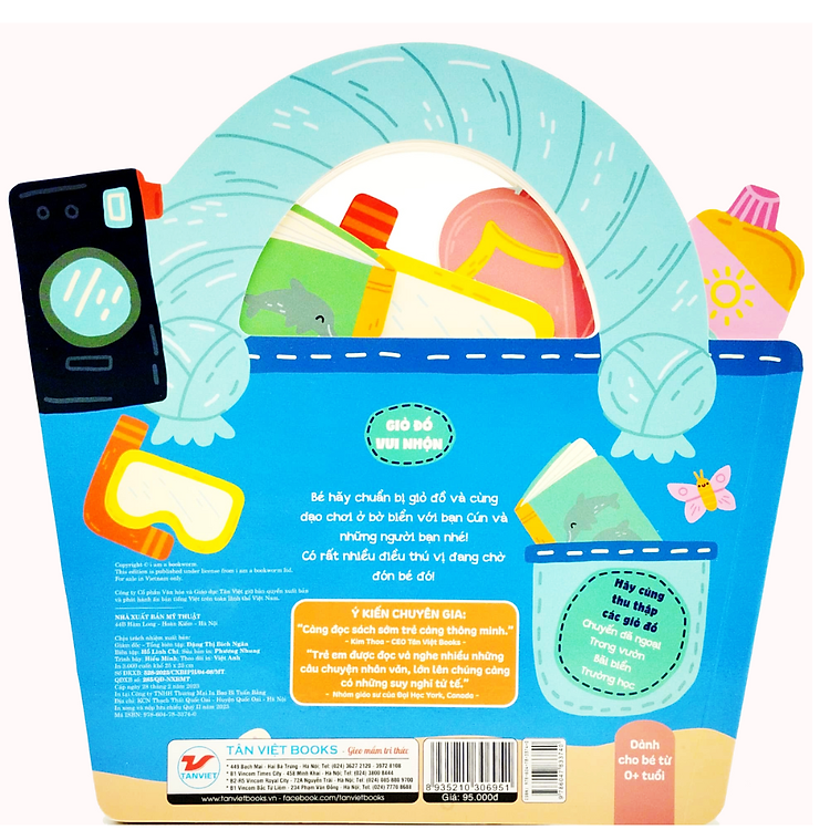 Phát Triển Kĩ Năng Cho Bé - Giỏ Đồ Vui Nhộn: Bãi Biển - Ảnh 2