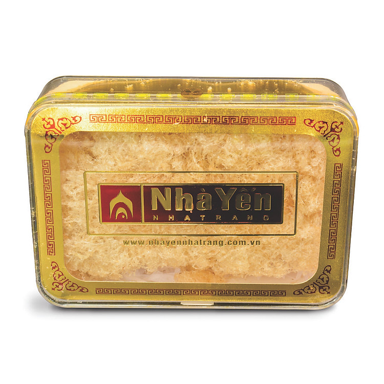 Đặc Sản Khánh Hòa - Tổ Yến Trắng Tinh Chế Vụn - Nhà Yến Nha Trang - Hộp 100 Gram - Yến Vụn Tinh Chế - Tổ Yến Sào Tinh Chế - Hàng Chính Hãng
