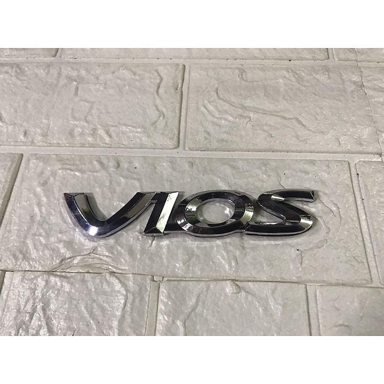 Logo chữ vios cho xe Toyota Vios