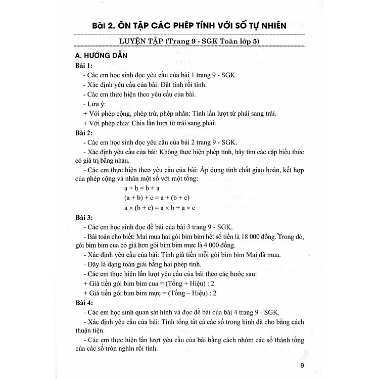 Bài Giảng Và Hướng Dẫn Học Toán Lớp 5 - Tập 1 (Dùng Kèm SGK Kết Nối Tri Thức Với Cuộc Sống) - Ảnh 2