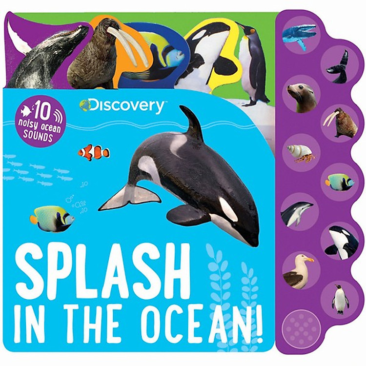 Sách Discovery Splash in the Ocean! (Sound Book)