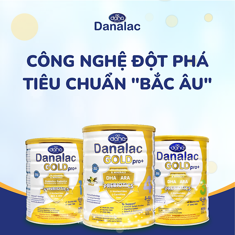 Mua Sữa Bột Danalac Gold Pro+ Số 2 400g Chính hãng Tiết kiệm - Hình ảnh 3