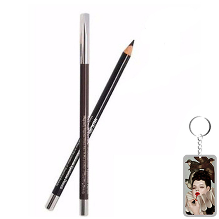 Chì kẻ mí mắt không trôi không lem Mik@vonk Professional eyeliner pencil Hàn Quốc 1.5g tặng kèm móc khoá