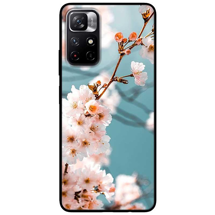 Ốp lưng dành cho Xiaomi Redmi Note 11 5G - Redmi Note 11T - Redmi Note 11S mẫu Hoa Đào Nở Hoa