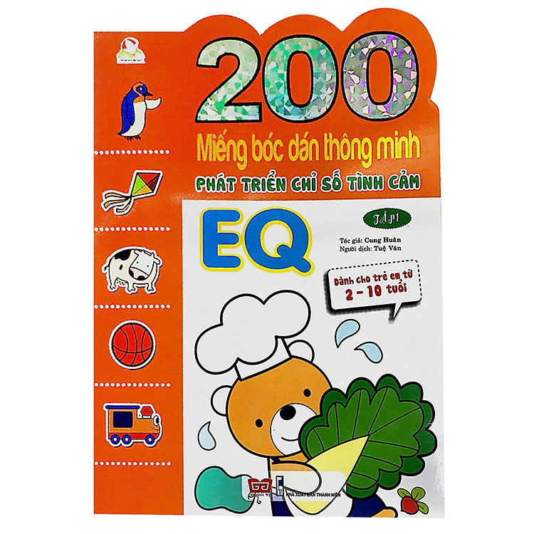 200 Miếng Bóc Dán TM PT Chỉ Số Tình Cảm EQ T1 (Tái Bản 2018)