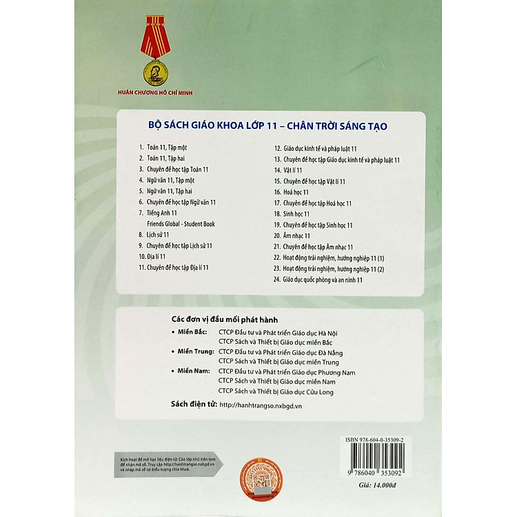 Hoạt Động Trải Nghiệm, Hướng Nghiệp 11 - Bản 1 (Chân Trời Sáng Tạo) - Ảnh 2