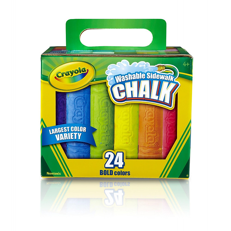 HỘP 24 VIÊN PHẤN (24 MÀU) CRAYOLA (RỬA ĐƯỢC)