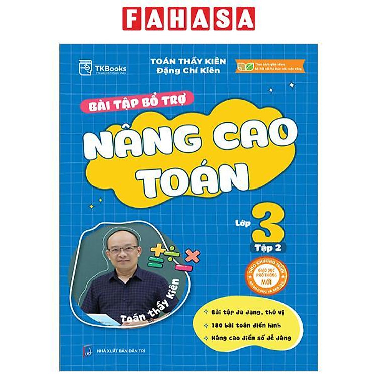 Bài Tập Bổ Trợ Nâng Cao Toán Lớp 3 - Tập 2 (Theo Chương Trình GDPT Của Bộ Kết Nối Tri Thức)