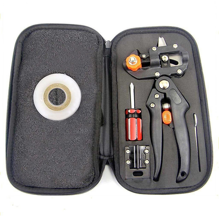 Kéo ghép cành cây thép carbon cứng + Cuộn băng keo ghép 3cmx85m